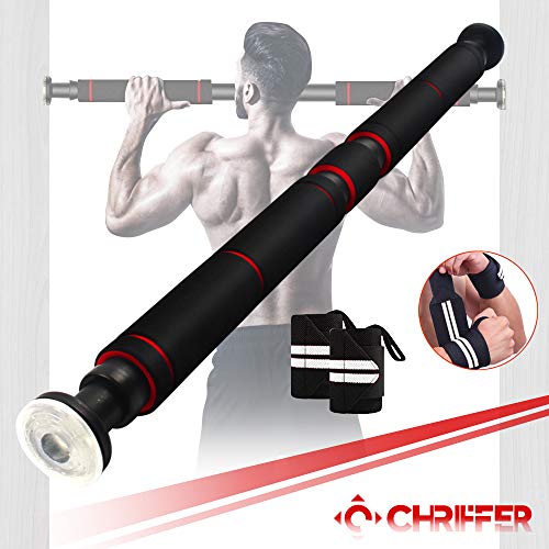 Chriffer Pull Up Bar, Chin up Bar for Doorway, Heavy Duty Door Exercise