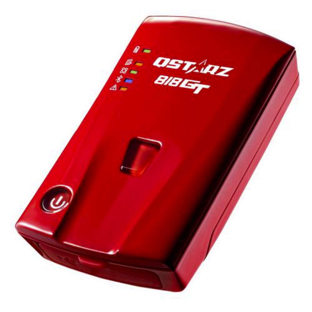 Qstarz BL-​818GT BLE 10Hz Draadloze GNSS GPS Racing Receiver (BL-​818GT)