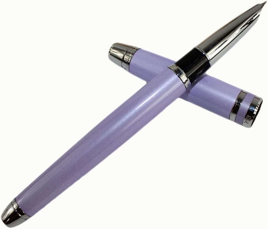 Gullor Noblest Hero 763 purple fountain pen fine nib with