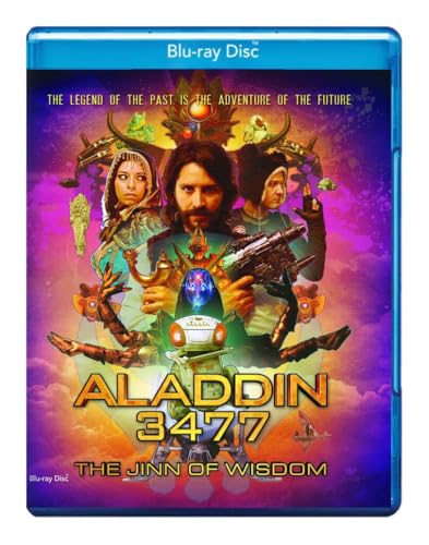 Aladdin 3477 Blu-Ray película de importación de fantasía y genios en inglés 2