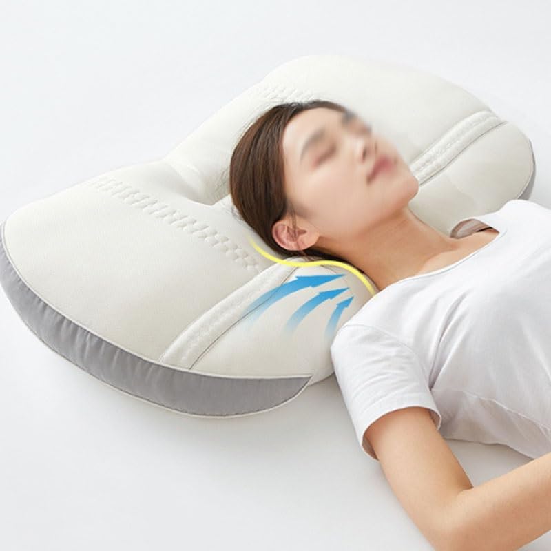 Comfortable Breathable Knitted Fabric Home Neck Support Hotel Pillow