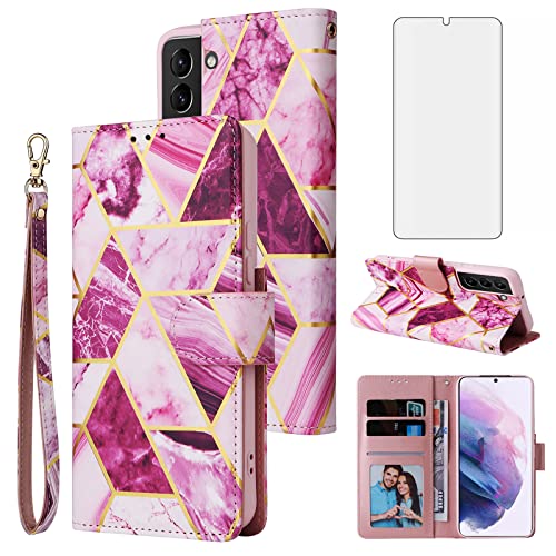 Étui Galaxy S22 Plus violet antichoc pour éviter les rayures d'écran et bris