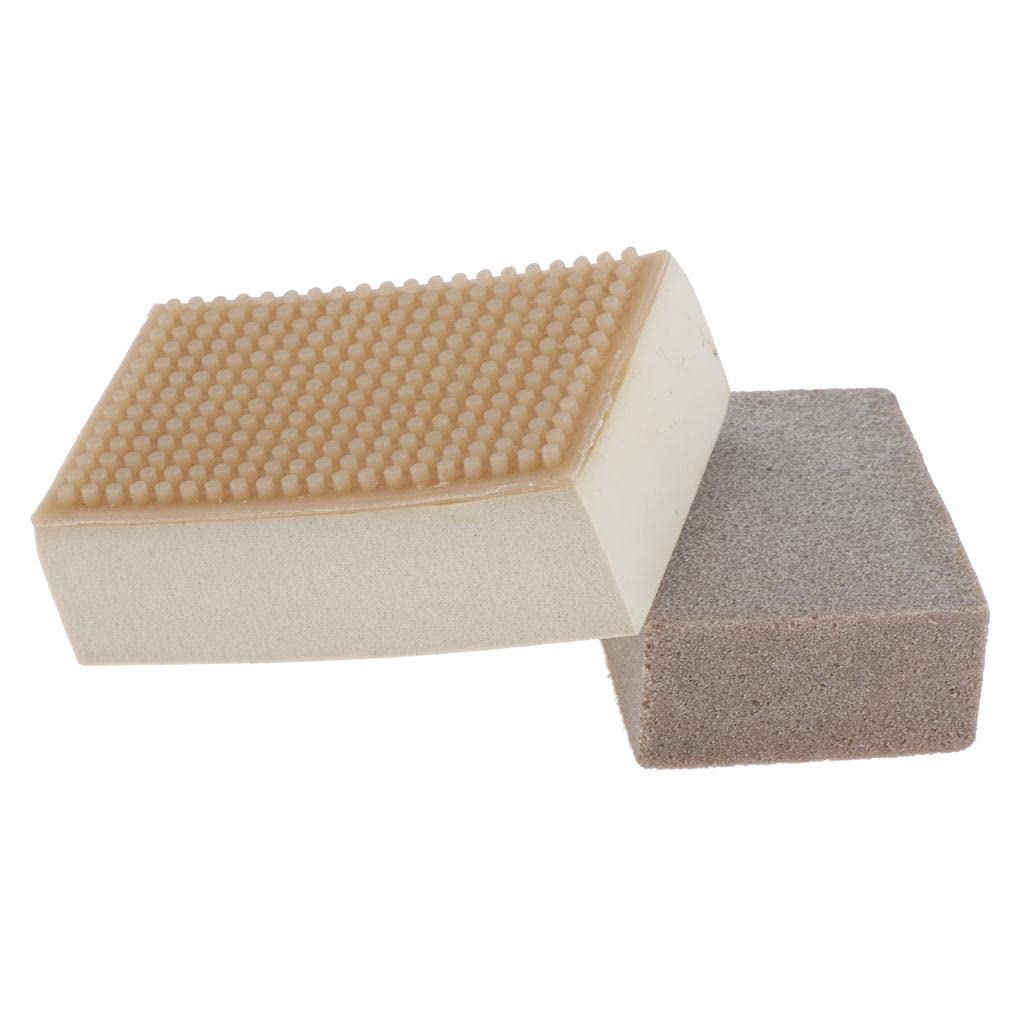 Set di 2 gomme da cancellare per pulire stivali e scarpe e mobili in pelle scamosciata