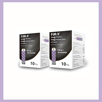 FORAKetone Test Strips (10 ct) – for Test N'GO Advance/Test N'GO Advance Voice Meters (2)