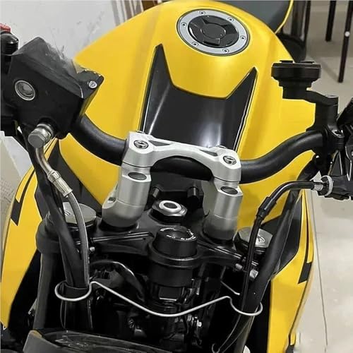 Elevador manillar Street Triple 765RS 765R abrazadera aluminio de moto 4