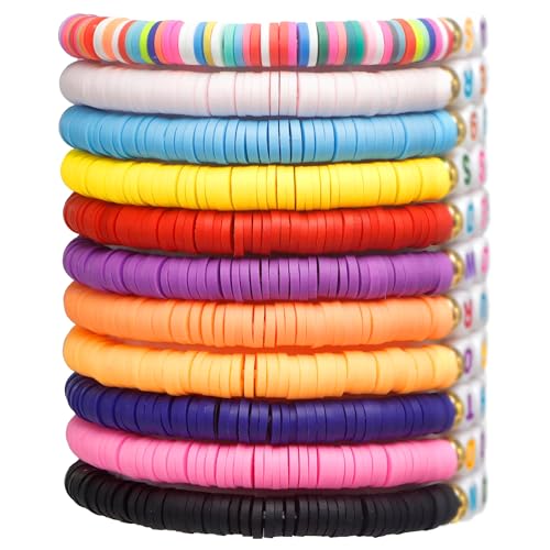 CHENSILAIYI Music Album Theme Friendship Bracelets: Inspired By a Famous Music Queen, Music Concert Fans Keepsake Merchandise, Handmade Charm Tour Jewelry, Smile Face Characters Stretch Bracelets