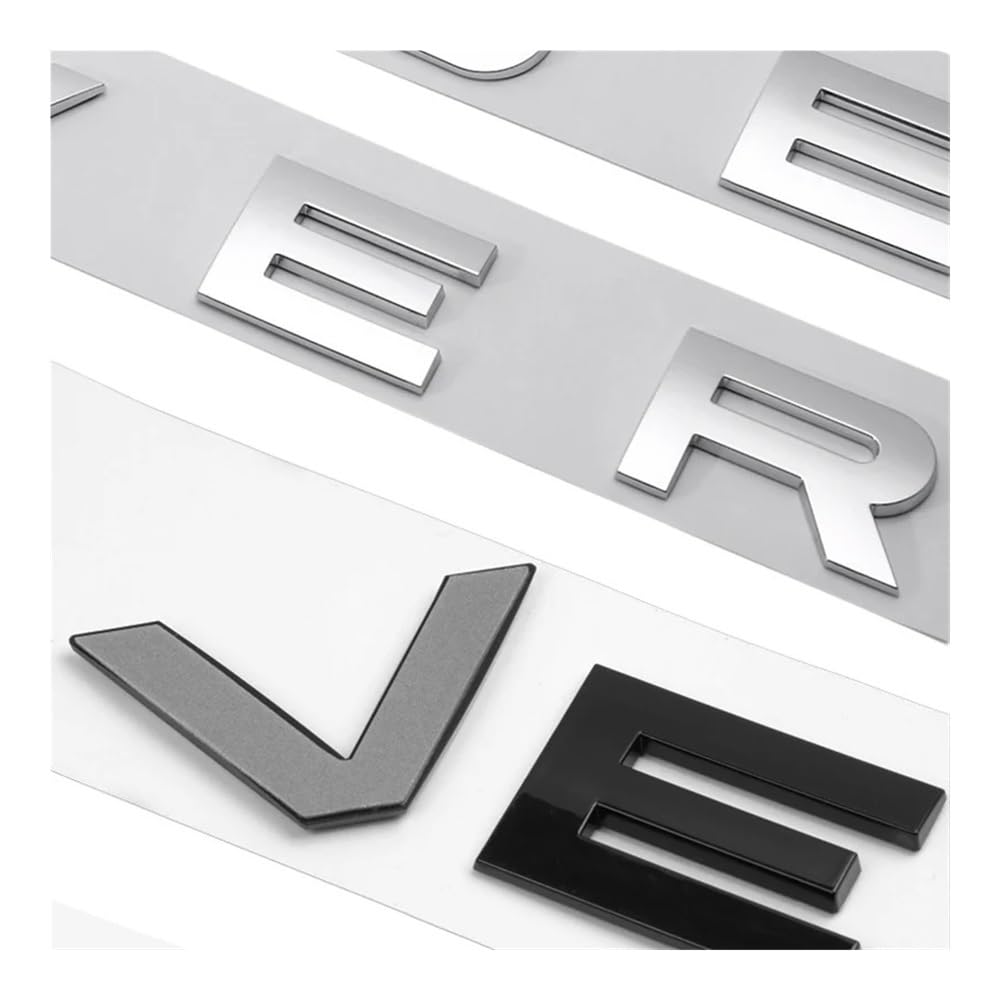 Range Rover Letters CHPGKGVNVT 3D ABS Logo Sticker Car Front Bonnet ...