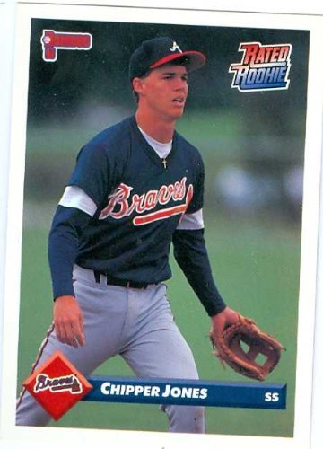 Amazon.com: Chipper Jones baseball card 1993 Donruss #721 Rated