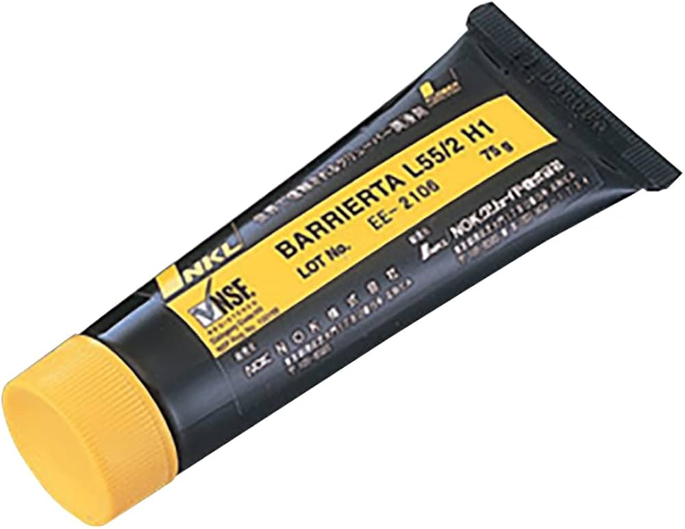 NOK高温用フッ素グリース　 バリエルタ Ｌ５５／２　Ｈ１　１ｋｇ容量　８２０ｇ残っています Amazon | クリューバー 高温用フッ素グリース BARRIERTA L55/2 H1
