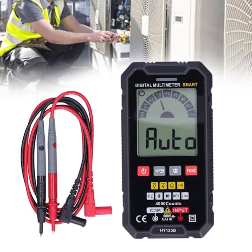 Image of Digital Multimeter Auto Range with LCD Display (HT125B)