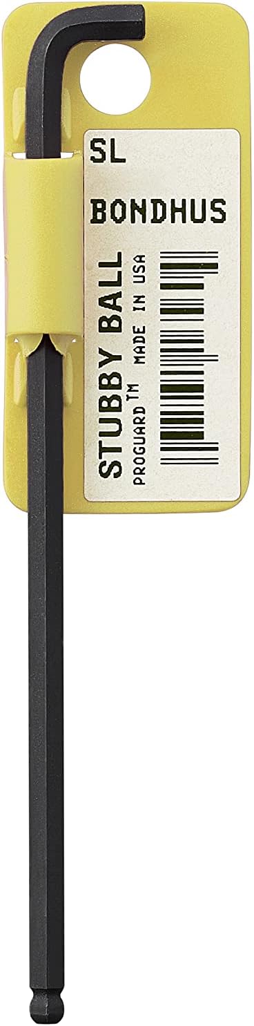 5/64" Stubby Ball End L-Wrench Tagged & Barcoded