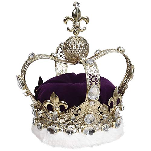 Mark Roberts 2021 Kings Crown 7X8", Purple - Opulent Home Decor, Living Room Decoration, And Christmas Accessories #TOP19