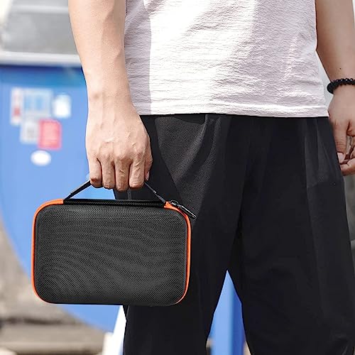 Case Compatible With Skight/ For Uabrla / For Powools/ For Vaclife Tire Inflator Portable Air Compressor, Car Air Pump Storage Holder For Air Tube, Adapter, Air House And Accessories (Box Only)-Black #TOP6