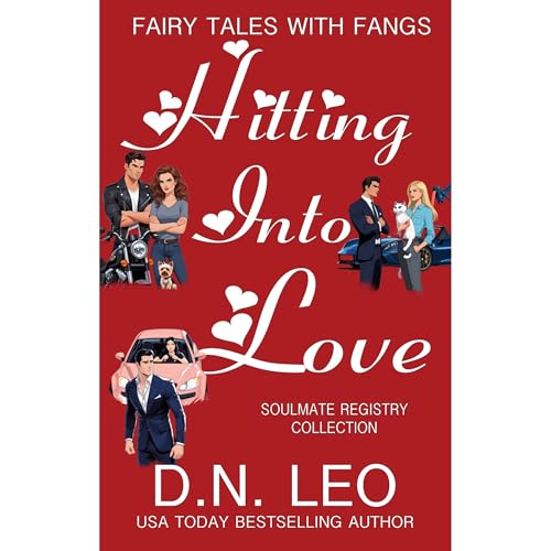 Hitting Into Love Audiolibro Por D.N. Leo arte de portada
