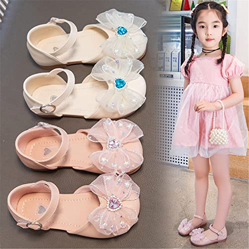 Children's Girls Sandals Summer Love Crystal Drill Closed Toe Princess Shoes Daily With Princess Baby Girl Jellies4