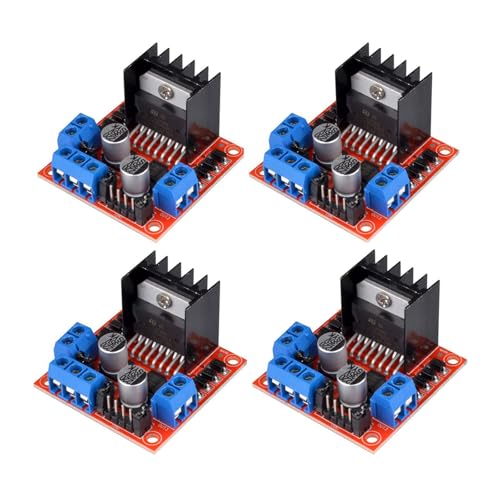 Contrôleur moteur L298N double pont en H pour robotique Arduino Uno