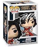 Faker Ahri #1041 League of Legends Facsimile Signed Reprint Laser Autographed Funko POP! Games Figurine with Protector Case