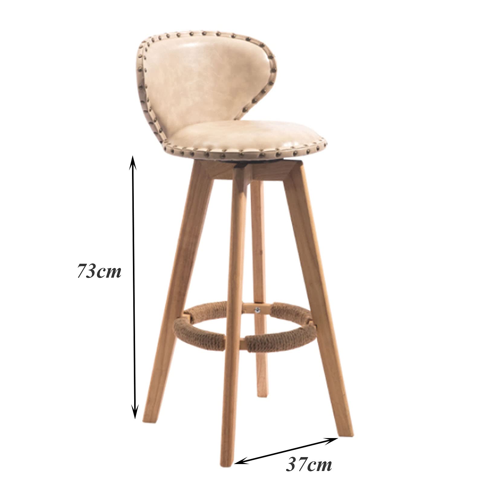 Amazon｜XXFZDCP カウンター バー チェア 2 脚セット、バースツール 2