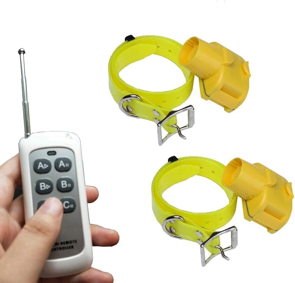 Remote Control Dog Tracking Beeper Collars, Range up to 1000 Yards Dog Hunting