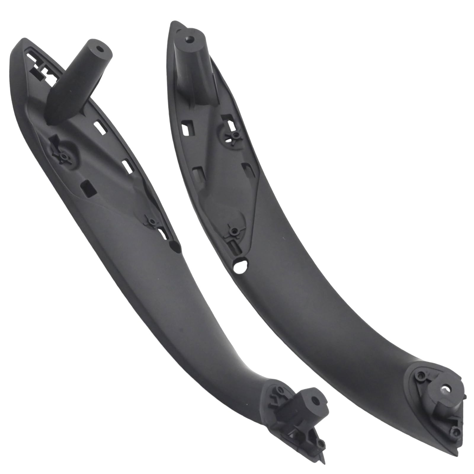Lot de 2 poignées de porte avant intérieures de rechange pour BMW Série 3 F30 F31 F32 F34 F80 Revêtement de poignée de porte latérale pour 4 Series 428 435 Remplace 51417279311 51417279312