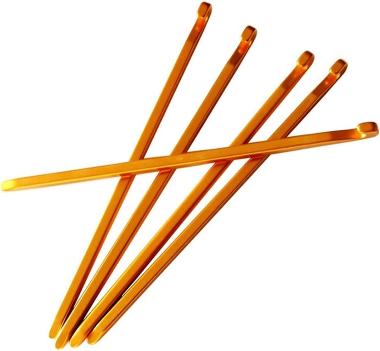 Kołki do podłoża Śledzie do namiotu Ultralekkie kołki kwadratowe Hak do palików ogrodowych Camping 16 cm (Kolor: niebieski) (Czerwony)