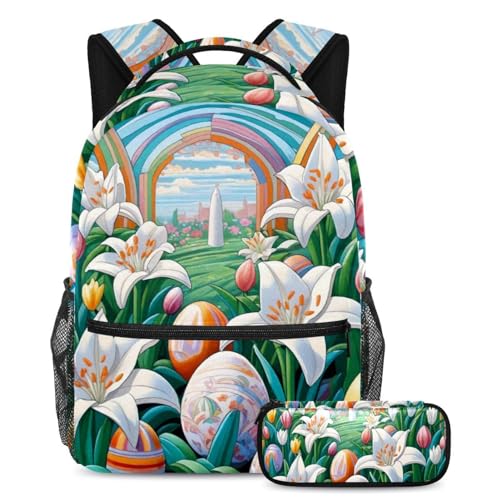 Sac à dos haut de gamme ergonomique avec sa trousse assortie