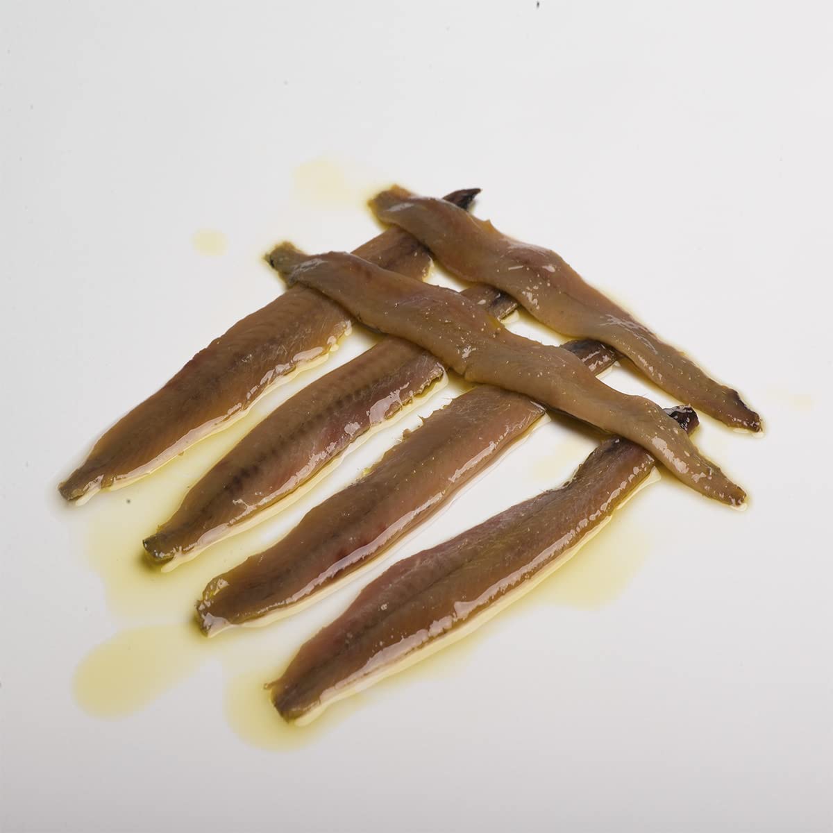 ARLEQUIN Anchoa del Cantábrico en Aceite de Oliva Tarrina 400 gr 30 Filetes