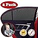 Tendine Parasole Auto Bambini, 2 Pezzi Auto Block Raggi UV Antizanzare Parasole Auto Finestrini Laterali