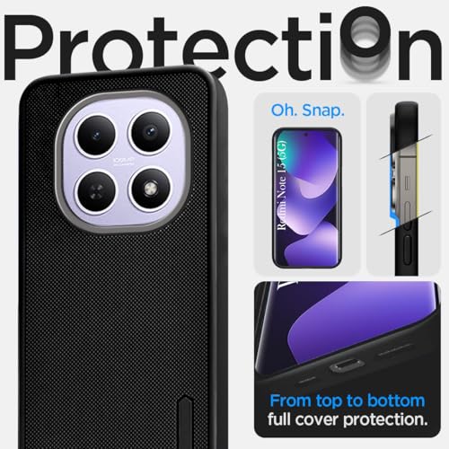 Image of Jkobi Rubberised Back Cover Case for Xiaomi Redmi Note 15 5G | Redmi Note 15 SE 5G (Textured Grip Design | Micro-Fiber Cloth Inside | Slim and Light Weight | Soft Touch and Feel)