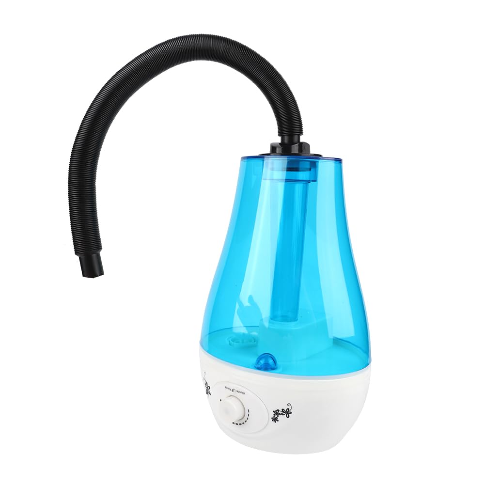 3L Grande Capacité Amphibiens Reptile Humidificateur Reptile Fogger, Ultra Silencieux Reptile Brumisateur Système Mister Terrarium Humidificateur pour Serpent, Lézard, Tortue, Grenouille(Prise UE)