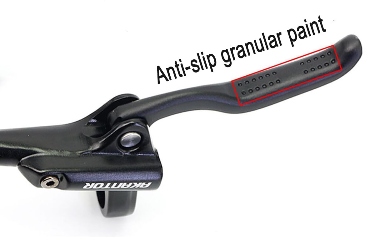 Set di Freni Idraulici a Disco in Alluminio a 4 pistoncini per e-Bike, Anteriori e Posteriori, 900 mm/1550 mm, compatibili con rotori da 160 mm, per MTB, BMX, eBike e XC (Viola).