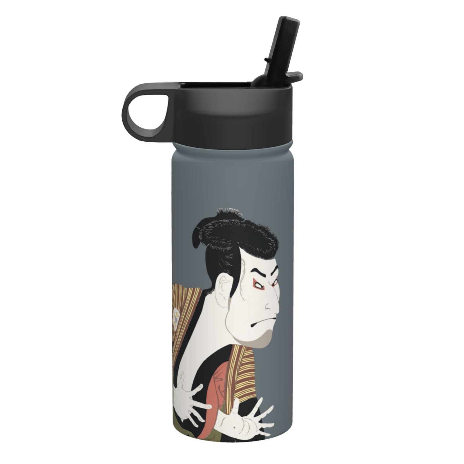 Amazon | 水筒 魔法瓶 東洲斎写楽 二世大谷鬼次の奴江戸兵衛 旅行タグ