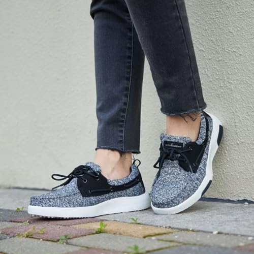 OrthoComfoot Women's Orthopedic Lace Up Shoes, Comfortable Arch Support Shoes for Plantar Fasciitis, Ultralight Walking Loafers for Heel and Foot Pain Relief3