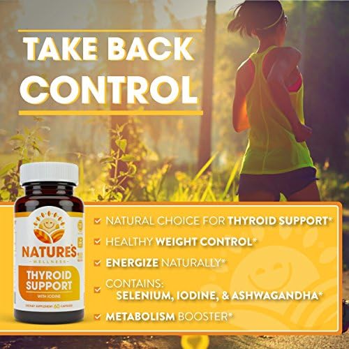 Thyroid Support Complex With Iodine For Energy Levels, Weight Loss, Metabolism, Fatigue & Brain Function - Natural Health Supplement Formula: L-Tyrosine, Selenium, Kelp, Bladderwrack, Ashwagandha, etc 3 Thyroid Support Complex With Iodine For Energy Levels, Weight Loss, Metabolism, Fatigue & Brain Function - Natural Health Supplement Formula: L-Tyrosine, Selenium, Kelp, Bladderwrack, Ashwagandha, etc