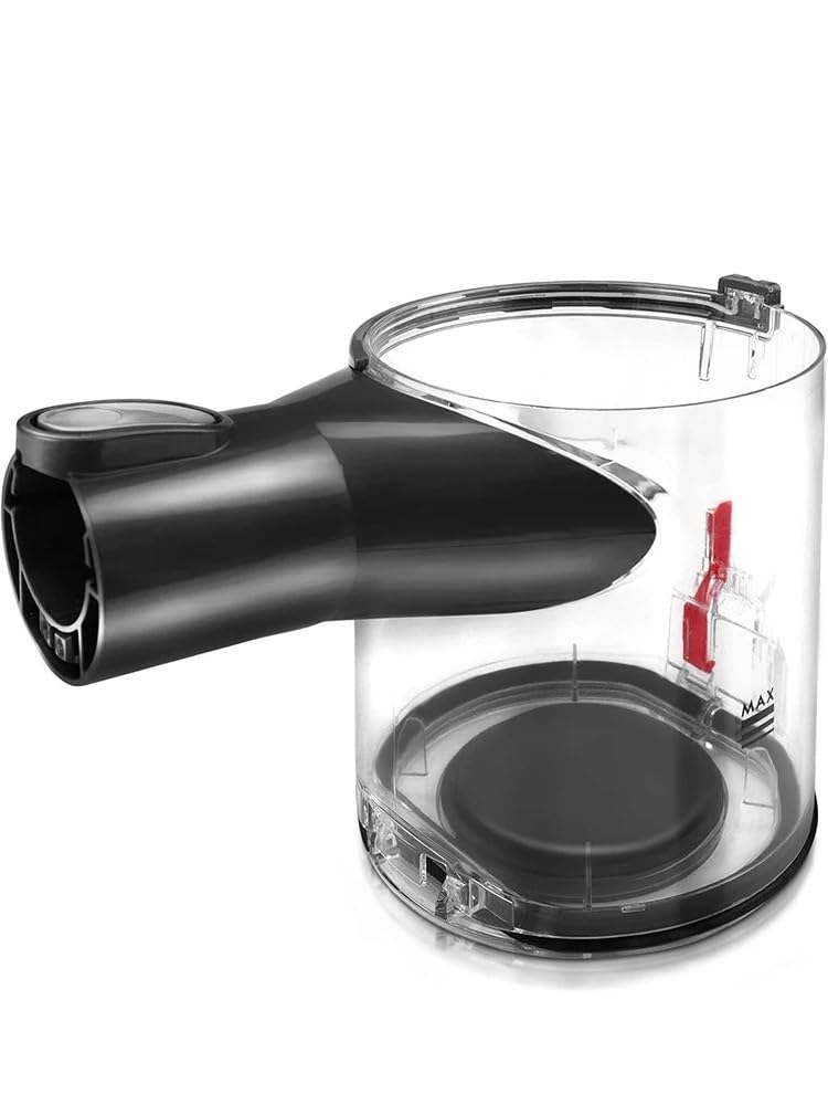 Njirgoxs V6 Dust Container， Compatible For Dyson， Dc58 Dc59 Dc62 Dc74 Vacuum Cleaner,Dust Bin Replacement Parts, A/B Interface Dust Cup ﻿