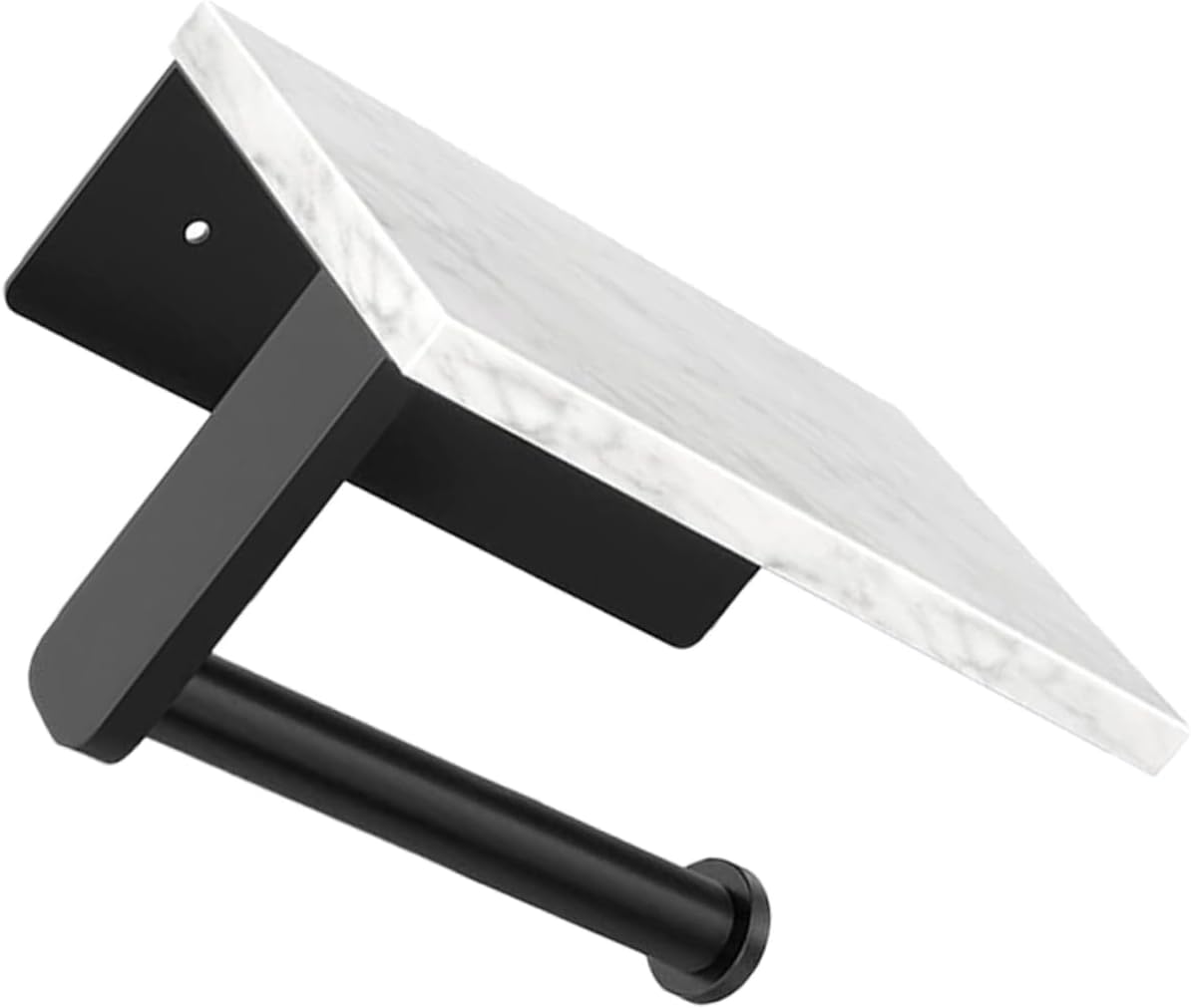 Toilet Paper Holder Stand Storage Wall Mounted Stainless Steel Tissue Rack Versatile Bathroom Organizer for Toilet Paper and Items Modern Design for Home Use