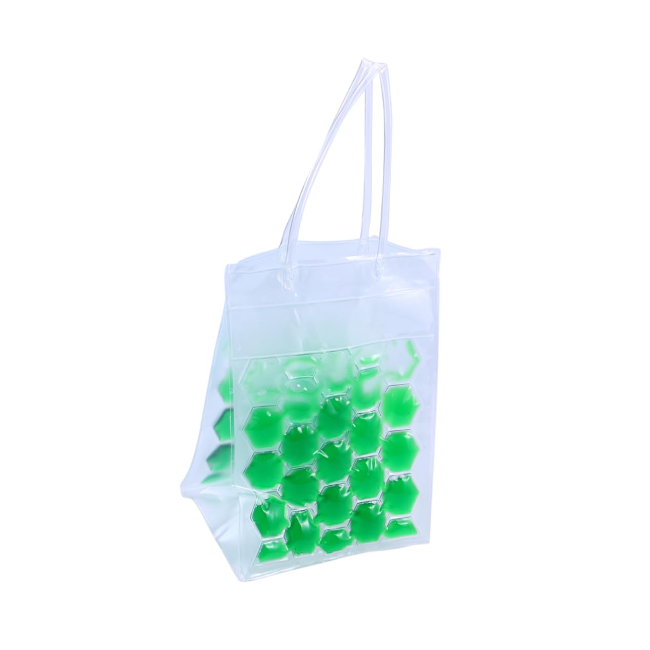 TIDTALEO 2 Bottles Wine Bottle Cooler Bag Portable Ice Bag Carrying Handles for Chillers Beer Gel Carriers