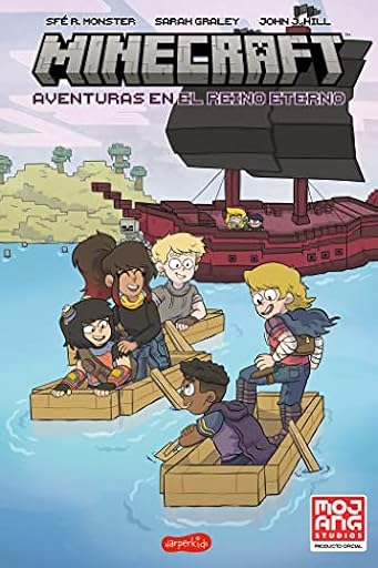 Minecraft oficial: Aventuras en el Reino Eterno (cómic): (Official Minecraft: Adventures in the Eternal Realm (Comic Book) - Spanish Edition) (HarperKids) | Ya disponible en tu tienda friki favorita! En mundofriki.es!