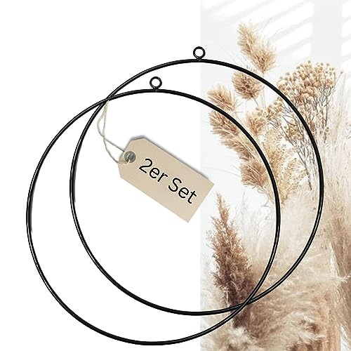 Bada Bing 2er Set Dekoring zum Hinhängen in schwarz - Metallring Ø...