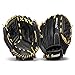 Franklin Sports Pro Flex Right Hand Throw Glove, 13-Inch, Black/Brown
