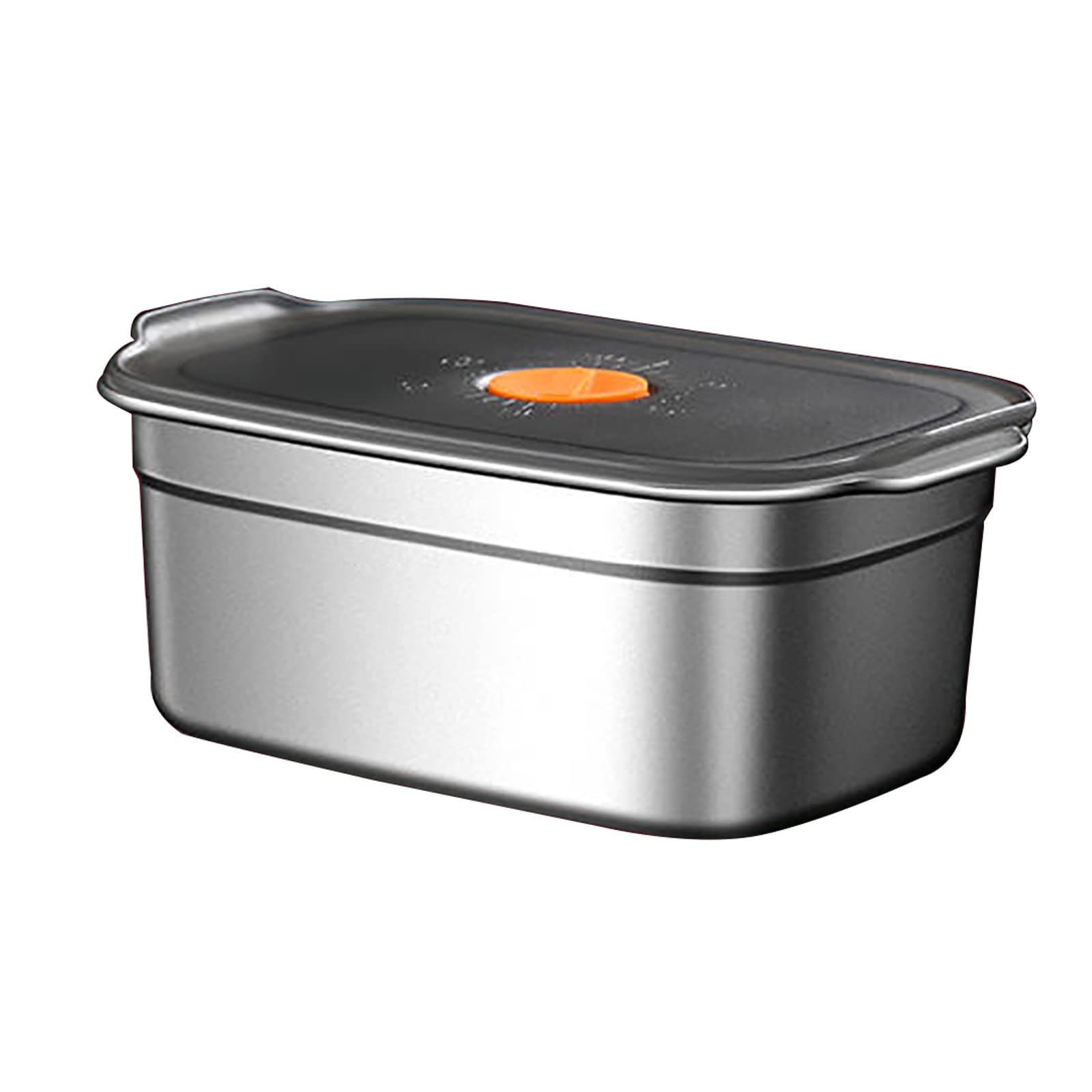 Juego De 3 Recipientes Herméticos De Acero Inoxidable | 600ml, 1500ml, 2900ml, Aptos Lavavajillas