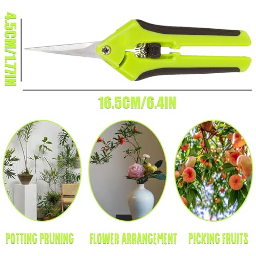 Tijeras de Jardín Micro Punta Green MEKBOK miniatura 4
