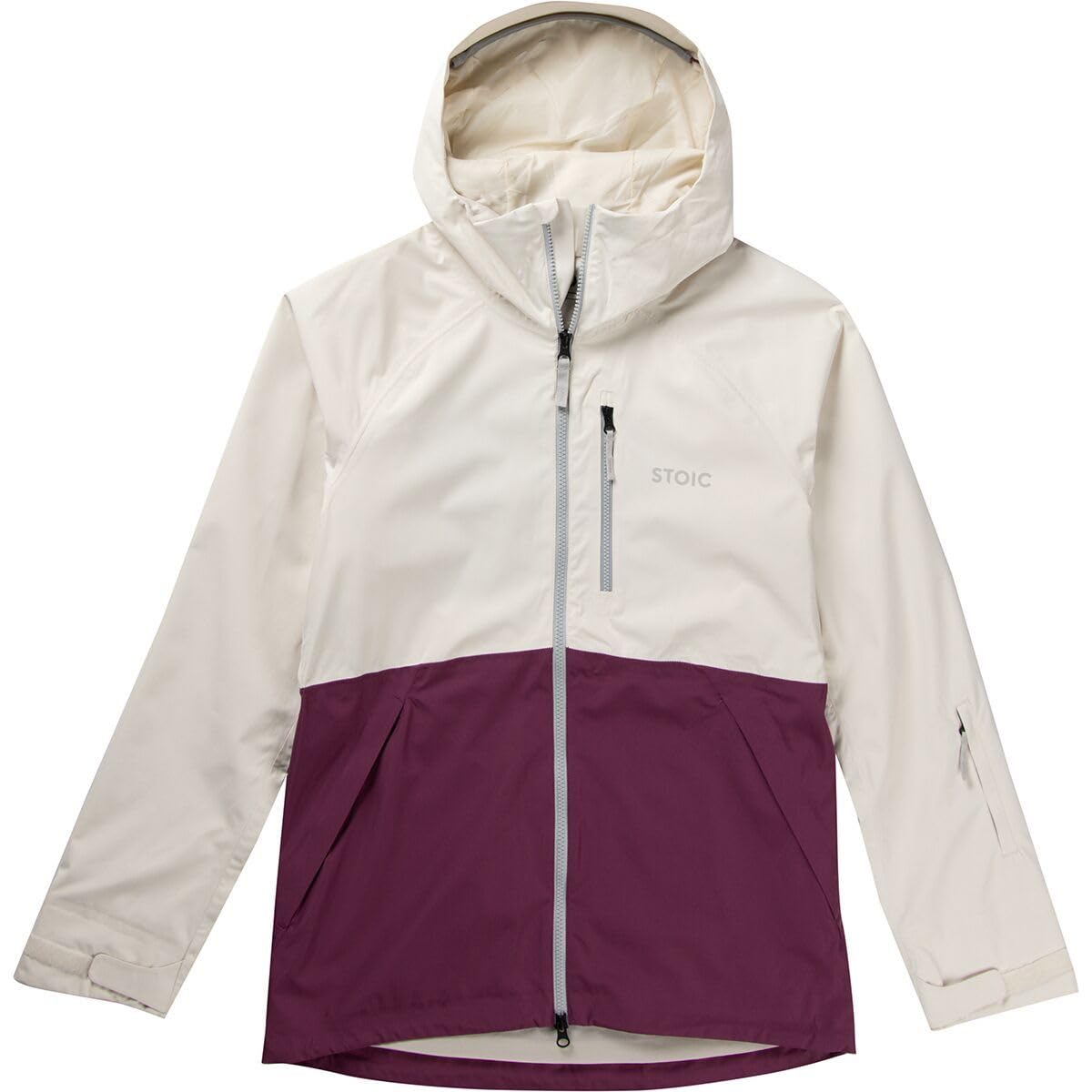 Shell Full-Zip Jacket - Women's, Whisper White/Amaranth, M