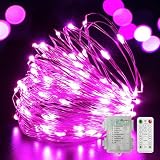 LAMPHOME 100 LED Pink Valentine Lights...