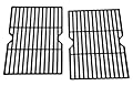 Hongso PCF162 Porcelain Coated Cast Iron Cooking Grid Grate Replacement for Grill Master 720-0737, Grill Chef, Nexgrill Gas Grill, Set of 2 (17 1/8 x 24 7/8 inches)