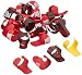 Ernie Ball Thin Assorted Finger Picks, Bag of 24