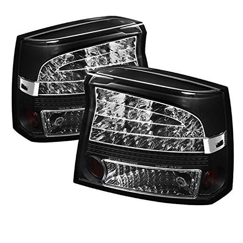 Spyder 5031662 Dodge Charger 09-10 LED Tail Lights - Signal-LED ; Parking-LED ; Reverse-921(Not Included) - Black