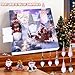 Advent Calendar Gnome 2025, Gnome Christmas Advent Calendar with 24PCS Christmas Gnome Ornaments Santa Claus Elk Snowman Home Decor 24 Days Countdown Calendar Gnome Xmas Gift