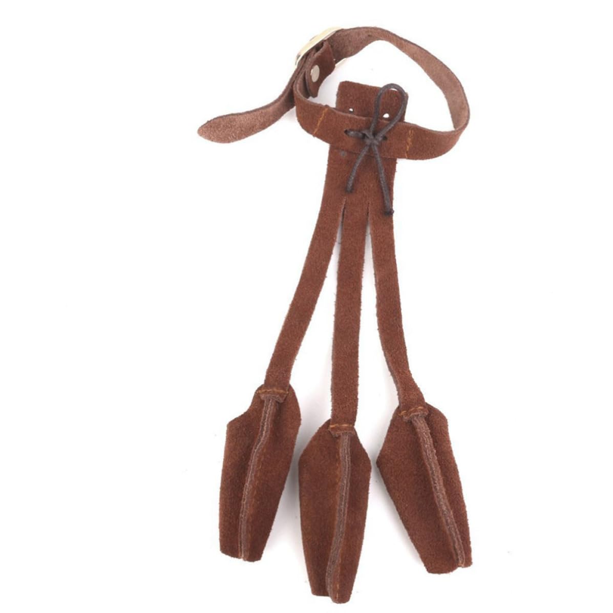 Archery Finger Glove Three Finger Longbow Hunting Adjustable Fit