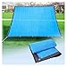 Desconocido Proteccion Solar Toldo Vela Parasol, Rectangulares Ligero 140g/㎡ Toldos Exterior Ventilación Privacidad Lona, para Flor la Planta Exterior (Color : BLU, Size : 16.4x39.36ft/5x12m)